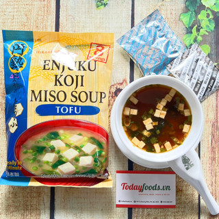 Súp miso đậu hủ ăn liền hikari miso enjuku