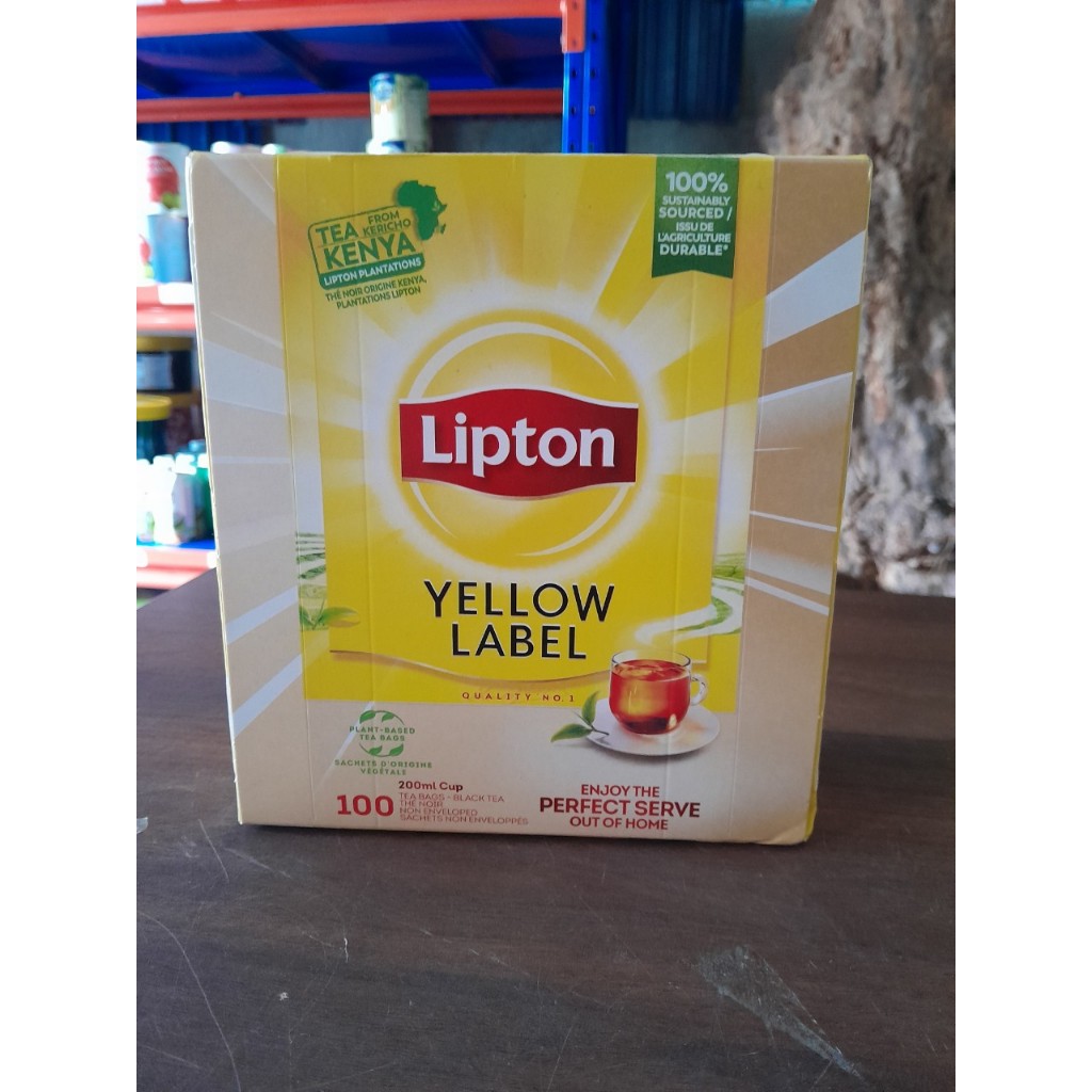 TRÀ TÚI LỌC LIPTON 100 GÓI