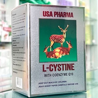 Viên uống L-CYSTINE USA PHARMA (TEM CHÍNH HÃNG) giảm rụng tóc, đẹp da, hạn chế lão hoá