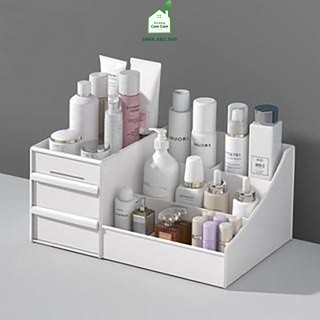 CCL170 - Kệ đựng đồ trang điểm mỹ phẩm, Hộp đựng đồ trang điểm 3 tầng đựng đồ dễ thương - Giadungcamcam