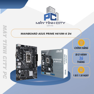 Mainboard asus prime h610m-k d4 - new bảo hành chính hãng 36 tháng