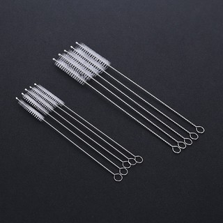 Cọ vệ sinh ống hút, chổi cọ vệ sinh ống hút dài 18cm bằng thép không gỉ