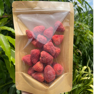 Dâu tây sấy giòn/ dâu tây sấy thăng hoa - moony farm đà lạt