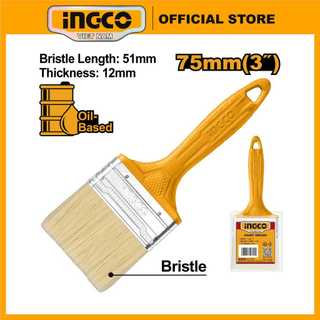 Cọ sơn cán nhựa loại lớn Ingco 7.6cm & 10cm CHPTB78603 3 inch /CHPTB78604 4 inch