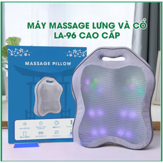 Gối massage cổ vai gáy máy massage lưng cột sống, máy massage lưng hồng ngoại