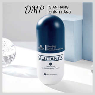 Sữa Tắm Dưỡng Trắng Da Body Glutanex Whitening In Shower Body Cream 300ml - Kem tắm kích trắng cấp tốc, chống nhăn da