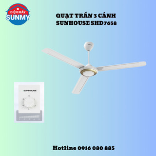 Quạt trần sunhouse shd7658