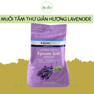 Muối tắm thư giãn hương hoa Lavender 1.36kg - Equaline
