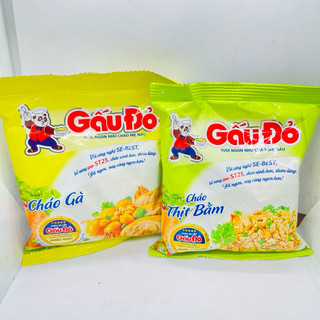 1 GÓI CHÁO ĂN LIỀN GẤU ĐỎ 50G