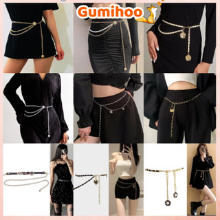Đai váy - Belt xích đính đá thương hiệu cao cấp sang trọng Gumihoo