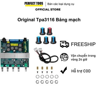 【Việt Nam gửi】Original Tpa3116 Bảng mạch khuếch đại âm thanh TPA3116d2  2.1 DC12V-24V 2 x 50W và 10 kênh tiện lợi