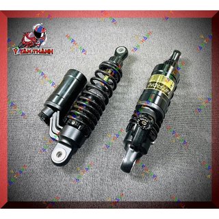 Phuộc sau Sirius nitron bình dầu đen ty vàng MS2796