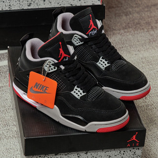 Giày sneaker JD4  Bred - Đen viền đỏ - bản cao cấp( 40-47)