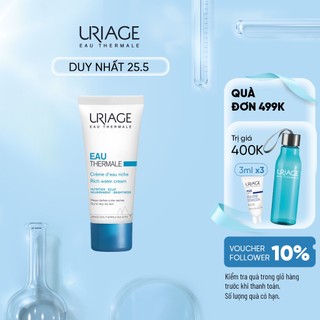 Dưỡng ẩm khoáng chuyên sâu dạng kem URIAGE EAU THERMALE CRÈME D'EAU 40ml