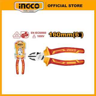 Kìm cắt cách điện thép crv cao cấp ingco hihldcp28160