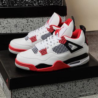 Giày Jd4  Fire Red - Trắng Đỏ - bản cao cấp (40-47)
