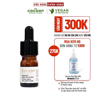 Dung dịch chấm mụn bí đao cocoon Việt Nam 5ml - VEGAN - Mỹ phẩm thuần chay