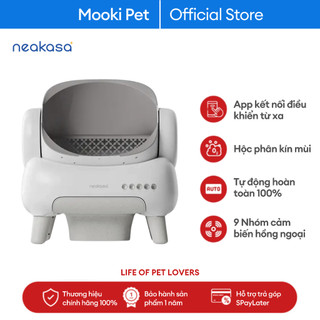 Máy vệ sinh cho mèo tự động NEAKASA M1 hỗ trợ mèo sợ không gian hẹp Mooki Pet
