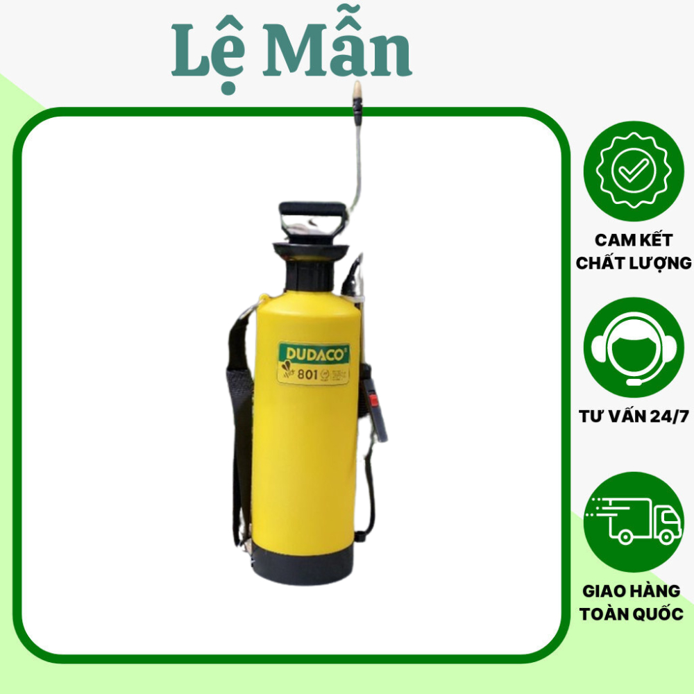  Bình Xịt Tưới Cây Dudaco 8L,10L - Bình Phun Thuốc Sâu Dudaco 10L 