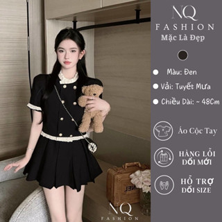 Áo tiểu thư lizsa dễ thương cổ ren áo kiểu nữ phối bèo thiết kế 8 cúc dọc dáng croptop chất tuyết mưa đứng hàng loại đẹp