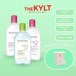 Nước Tẩy Trang Bioderma Sébium H2O 500ml chính hãng Dành Cho Da Nhạy Cảm