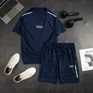  Bộ Thể Thao Nam Thun Lạnh co giãn 4 chiều thoáng mát thấm hút mồ hôi tốt mặc nhà dạo phố 