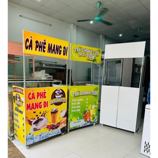 Xe bán hàng di động gấp gọn