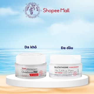 Kem dưỡng trắng Angel's Liquid Glutathione + 5% Niacinamide 7 day whitening program 700v cream 50ml