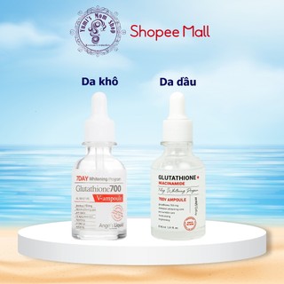 Huyết thanh truyền trắng hỗ trợ giảm nám Angel’s Liquid Glutathione + 5% Niacinamide 7Day Whitening Ampoule 30ml