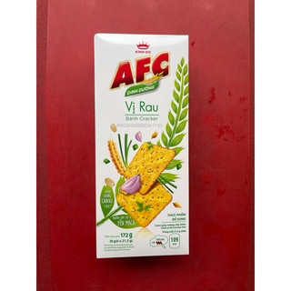 Bánh AFC Dinh Dưỡng vị Rau 172g