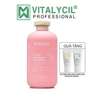 Sữa tắm dưỡng trắng da cao cấp Vitalycil Body Whitening Shower Gel 470ML