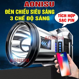 Đèn Pin Đội Đầu Siêu Sáng T998 Kết Hợp Cổng Sạc Type C / USB - Đèn Bin Đội Đầu 3 Chế Độ Chống Nước Aonisu