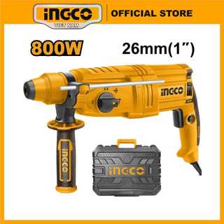 Máy khoan bê tông 3 chức năng có búa ingco rgh9028 công suất 800w lựa búa mạnh 2.5j