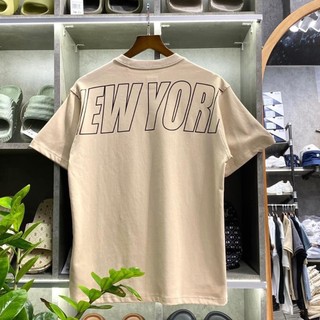 Áo Phông Cổ Tròn Tay Lỡ Phối Chữ NEW YOURR Đơn Giản Lịch Sự Chất Liệu Cotton Khô Siêu Thoáng Mát Cực Mềm Mịn
