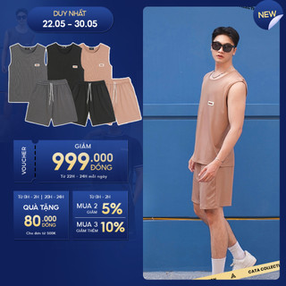 Bộ nam ba lỗ coollmax Cata Collection chất liệu tăm hàn quốc siêu mát, cực nhẹ thấm hút mồ hôi nhanh, thoáng khí - CT36