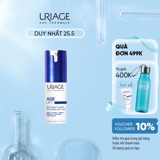 Kem giảm nhăn, quầng thâm, bọng mắt, tái tạo vùng da mắt URIAGE AGE LIFT SOIN LISSANT REGARD 15ml