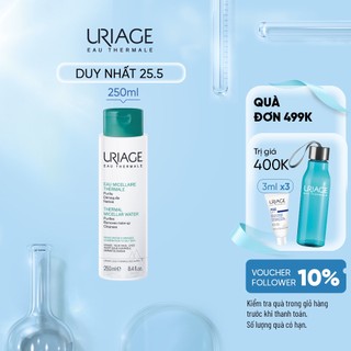 Tẩy trang dưỡng khoáng cho da dầu, mụn URIAGE EAU MICELLAIRE THERMALE PMG 250ml