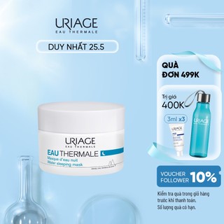 Mặt nạ ngủ dưỡng ẩm khoáng chuyên sâu URIAGE EAU THERMALE MASQUE D'EAU NUIT 50ml