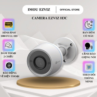 Camera wifi Ezviz H3C, độ phân giải 1080, gắn ngoài trời, chống nước, báo động về điện thoại