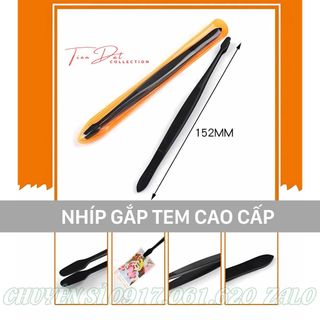 Nhíp Kẹp Gắp Tem Tiền Chính Hảng PCCP, dụng cụ sưu tầm tem tiền bảo quản tiền tem cao cấp