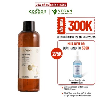 BIGSIZE - Nước tẩy trang bí đao cocoon 500ml dành cho da dầu, da mụn