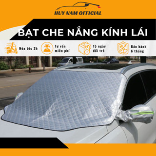 Tấm Che Nắng Kính Lái Ô Tô, Miếng Che Kính Lái Ô Tô, Bạt Phủ Kính Lái Xe Hơi Chống Nắng Nóng Bụi Bặm Loại 4 Lớp Dày Dặn