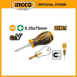 Tua vít bake 2 đầu INGCO AKISD0202 6.35x75mm 2 in 1