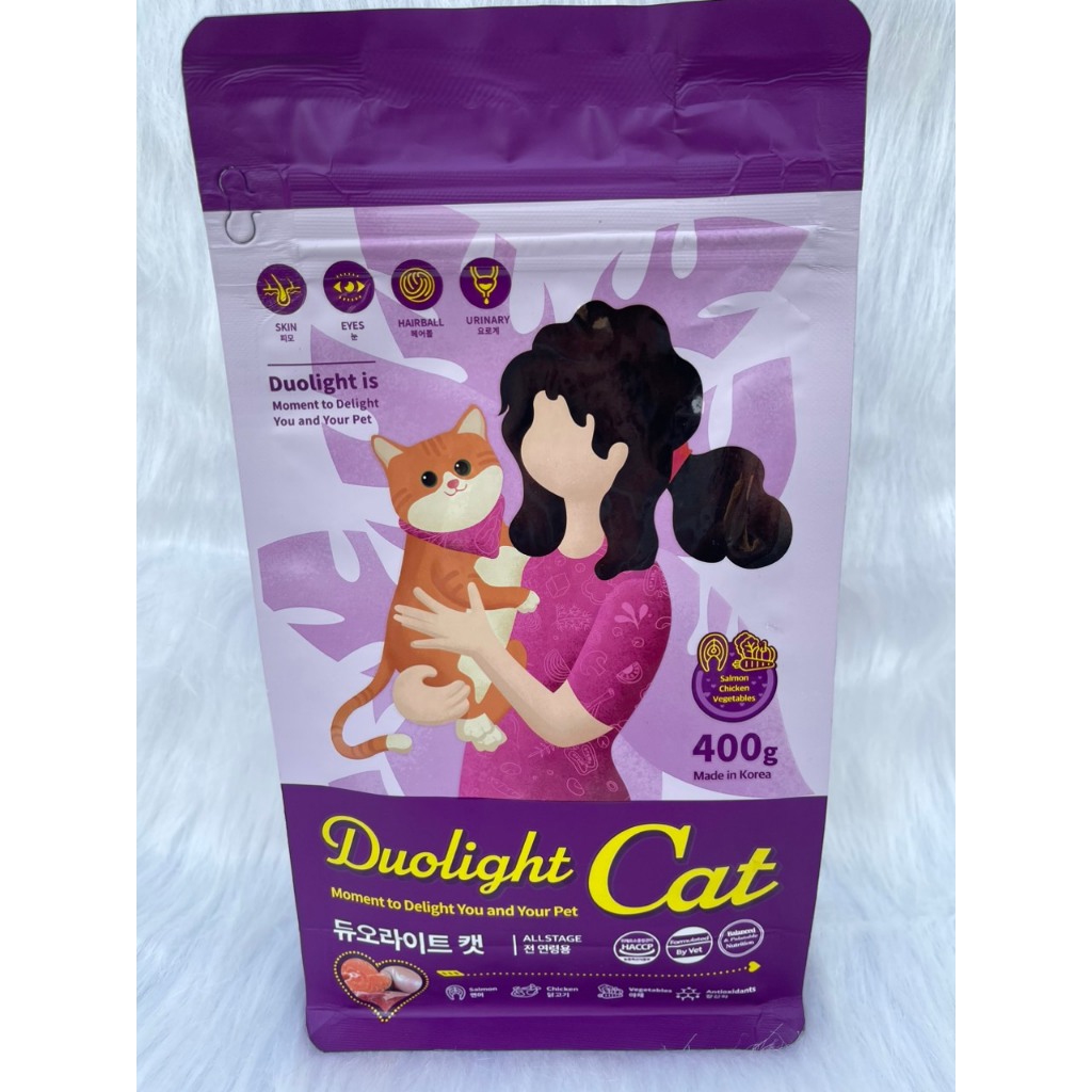 Thức ăn cho mèo mọi lứa tuổi Duolight Cat 400gr