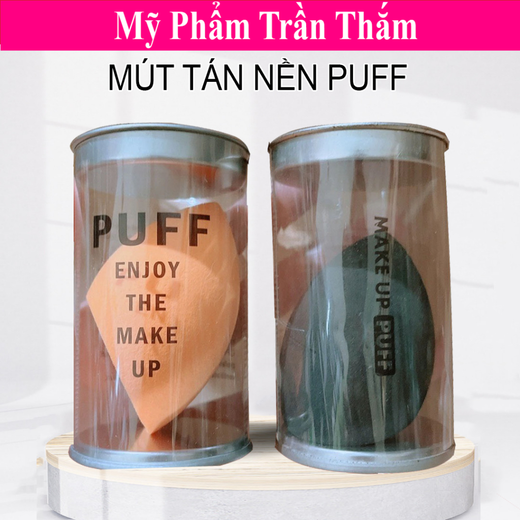 Mút Tán Nền Puff Siêu Mềm , Bám Phấn , Đánh Mặt Cực Mịn