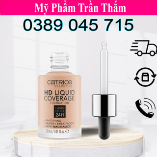 Kem nền catrice hd liquid coverage last up to 24h 30ml