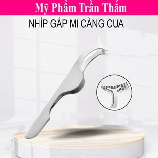 Nhíp Kẹp Gắp Mi Giả (Nhíp càng cua)_Dụng cụ làm mi