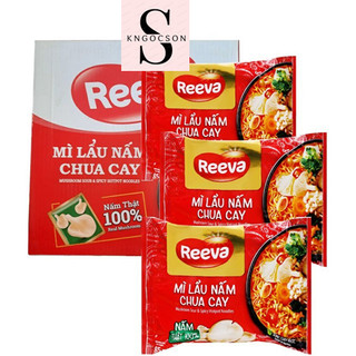 Mì lẩu nấm chua cay reeva 85g/gói