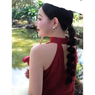 𝗠𝗔𝗬 𝗟𝗜𝗡𝗘𝗡 - Áo Yếm Linen Sương Mai ( Linen Tưng )