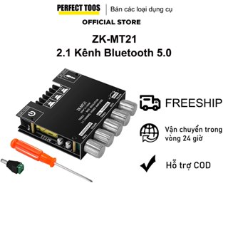 【Hồ Chí Minh】Bảng mạch khuếch đại ZK-MT21 2.1 Kênh Bluetooth 5.0 Loa siêu trầm Âm thanh nổi